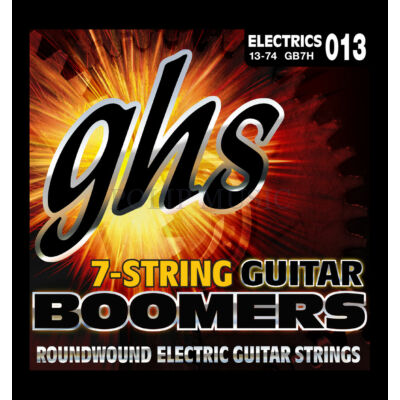 GHS Bommers GB7H Heavey 013-074 elektromos húr szett