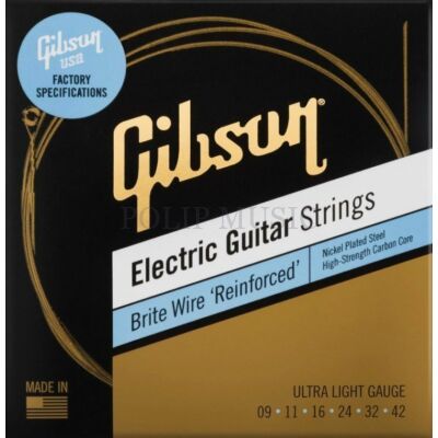 Gibson Brite Wire Reinforced 009-042elektromos gitárhúr