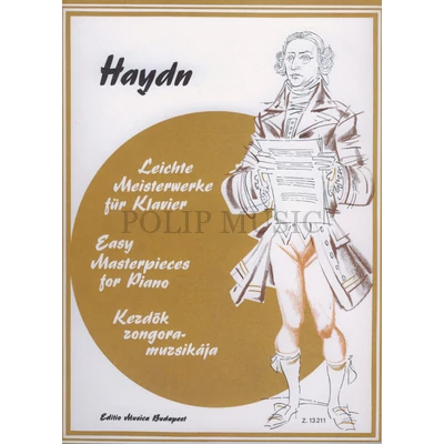 Haydn, Franz Joseph Kezdők zongoramuzsikája