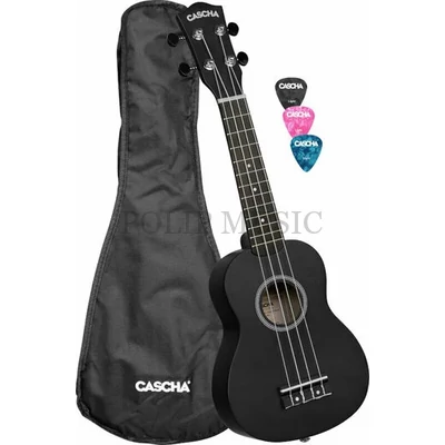 Cascha HH3960 BK szoprán ukulele