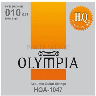 Olympia HQA-1047 Extra Light 010-047 akusztikus húr szett