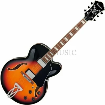 Ibanez AF75 BS félakusztikus jazz gitár