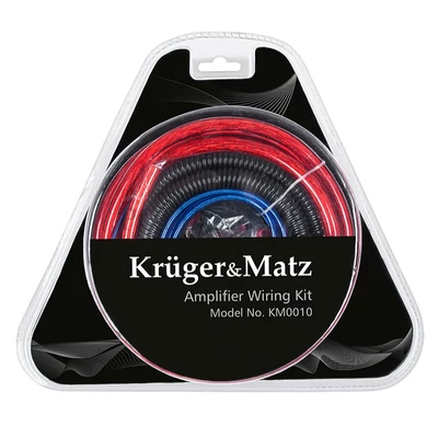 Krüger&Matz KM0010 Autóhifi kábel szett 