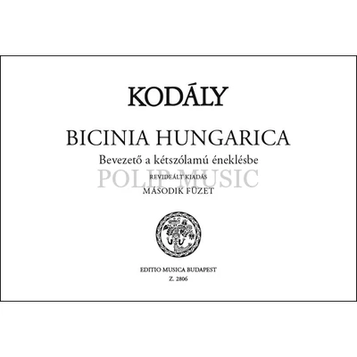 Kodály Zoltán: Bicinia Hungarica 2