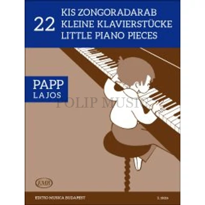 Papp Lajos 22 kis zongoradarab