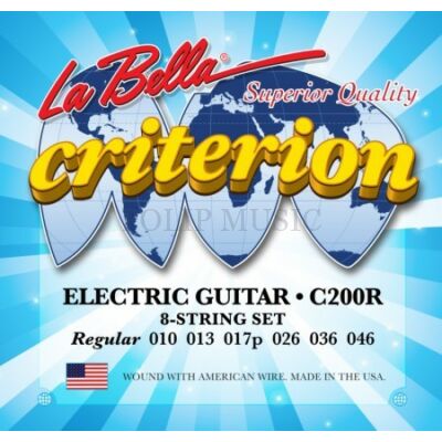 La Bella Criterion C200R Regular 010-046 elektromos gitárhúr