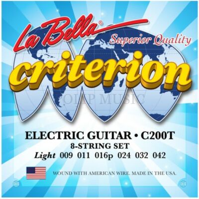 La Bella Criterion C200T Light 009-042 elektromos gitárhúr szett