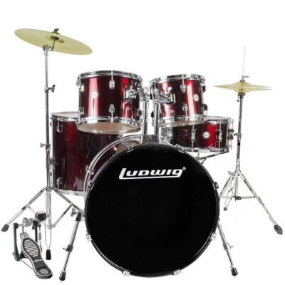 Ludwig LC-17514 Accent Combo Drive szett Wine Red