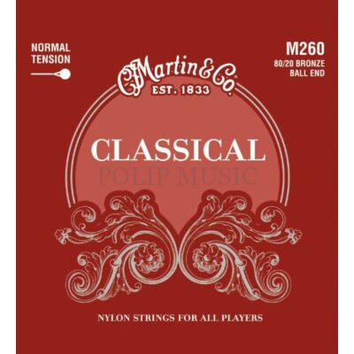 Martin Classical M260 Normal Tension 028-043 klasszikus húr