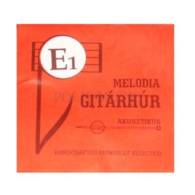 Melodia E1 akusztikus különálló gitárhúr