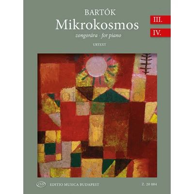 Bartók Béla Mikrokosmos zongorára III-IV