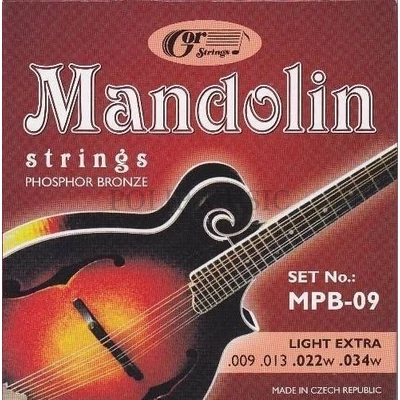 Gorstrings MPB-09 mandolin húrkészlet 09-34