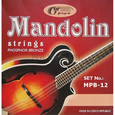 Gorstrings MPB-12 mandolin húrkészlet 012-042