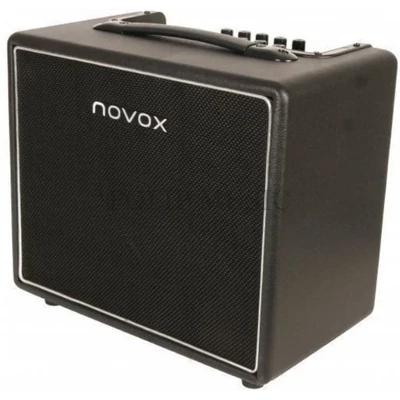 Novox nPLAY Mobil akkumulátoros gitár kombó beépített MP3, USB / SD és Bluetooth vezeték nélküli mikrofonnal