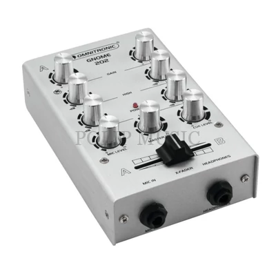 Omnitronic GNOME-202 Mini Mixer silver