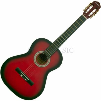 Pasadena SC041 4/4 Red Burst Klasszikus gitár