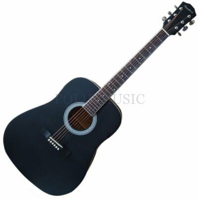 Pasadena SG028 Black akusztikus gitár