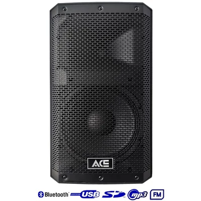 ACE PBN-15C 600W Aktív 15"-os MP3 USB Bluetooth kétutas műanyag hangfal