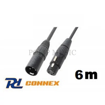 Power Dynamics Connex XLR m - XLR p PREMIUM mikrofonkábel 6m