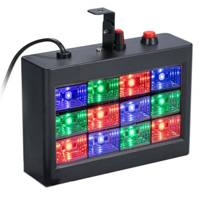 ReVoLuTioN ST-12BK RGB LED stroboszkóp + Hangvezérlés