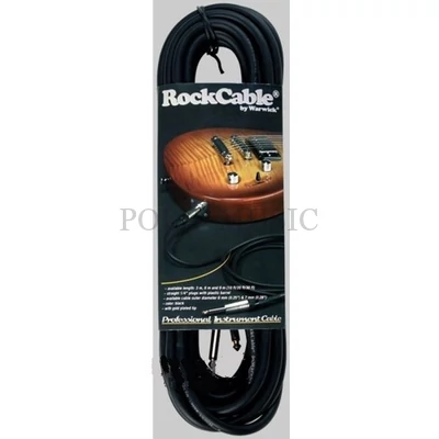 RockCable RCL 30206 Fekete 6,3 Jack-6,3 Jack kábel 6 m 