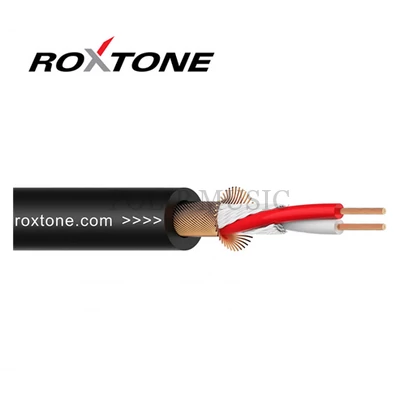 Roxtone MC002 Ø 6mm mikrofonkábel (fekete) méterre