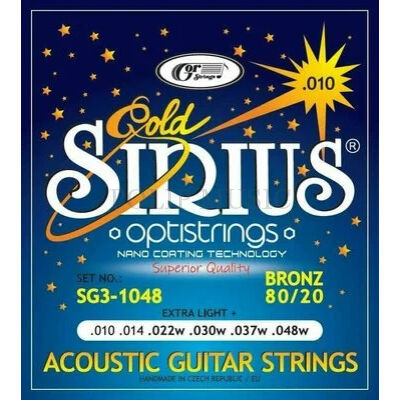 Gor Sirius Gold SG3-1048 Extra Light akusztikus gitárhúr szett
