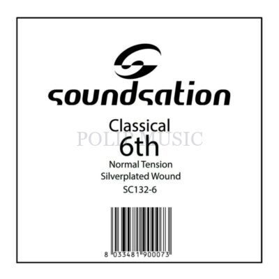 Soundsation 6th SC132-6 klasszikus különálló nylon gitárhúr