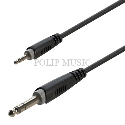 Soundsation GL-JSmJS15 Adapter kábel: 3.5mm Jack papa 6.3mm Jack papa 1.5m