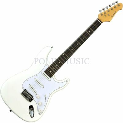 Pasadena ST11 Stratocaster White elektromos gitár