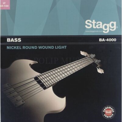 Stagg BA-4000 Basszus nikkel húrkészlet 040-100