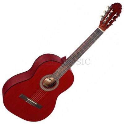 Stagg C440 M RED 4/4 klasszikus gitár