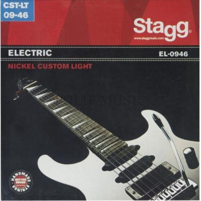 Stagg EL-0946  Nikkel Custom Light elektromos húrkészlet