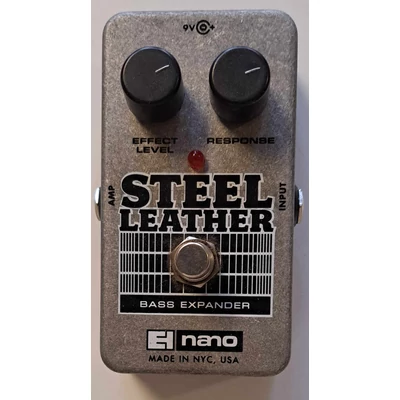 Electro-Harmonix Steel Leather basszus bővítő pedál (Használt cikkek)