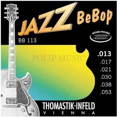 Thomastik BB113 Round Wound 013-053 Ball End Jazz Bebop elektromos gitárhúr