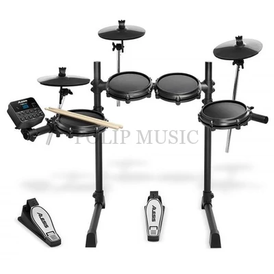 Alesis elektromos dobszett, 120 hang, 7 trigger, dual zone pergő, Mesh ütőfelületek