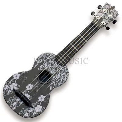 Pasadena WU-21F7 BK szoprán ukulele