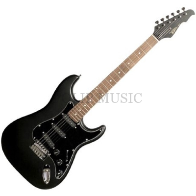 Vision ST5 BM “Black Head” series matt fekete elektromos gitár