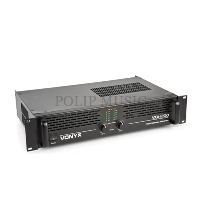 Vonyx VXA-1200 2x600w Bridge: 1x1200w végerősítő