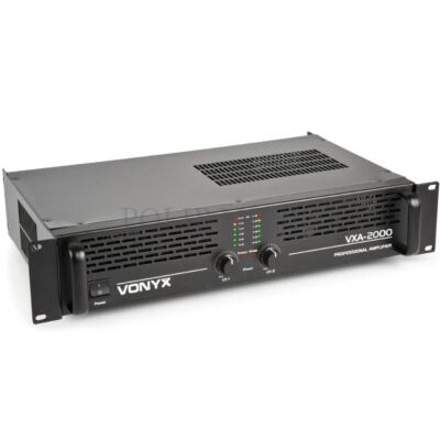 Vonyx VXA-2000 végfok erősítő 2x1000w Bridge 1x2000w