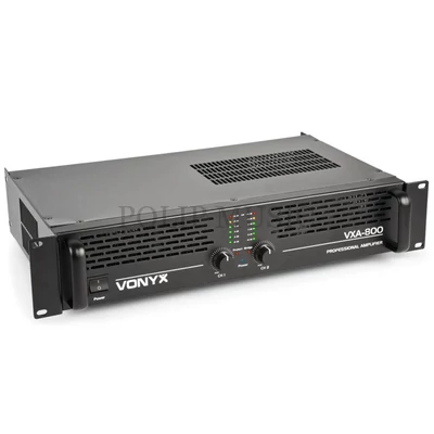 Vonyx VXA-800 végfok erősítő 2x400w Bridge 1x800w