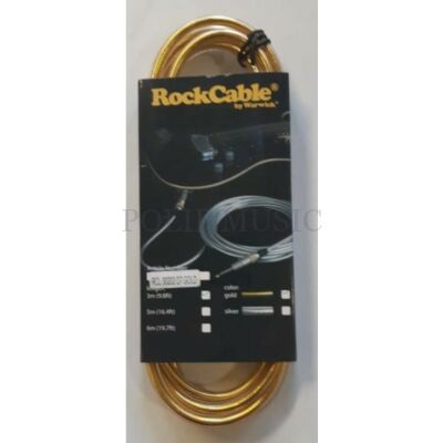 Warwick Rockcable RCL 30203 D7 Gold hangszerkábel 3m