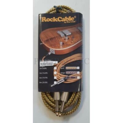 Warwick Rockcable RCL 30203 TCD Gold hangszerkábel 3m