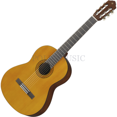 Yamaha C40II magasfényű natur klasszikus gitár 4/4
