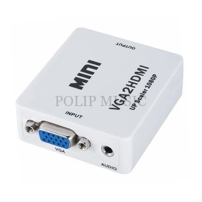 ZLA0795 HDMI - VGA adapter VGA és audió bemenet - HDMI kimenet