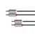 Krüger&amp;Matz KM1210  2RCA - 2RCA kábel 10m