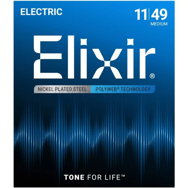 Elixir PolyWeb (12100) 11-49 Medium elektromos húr szett