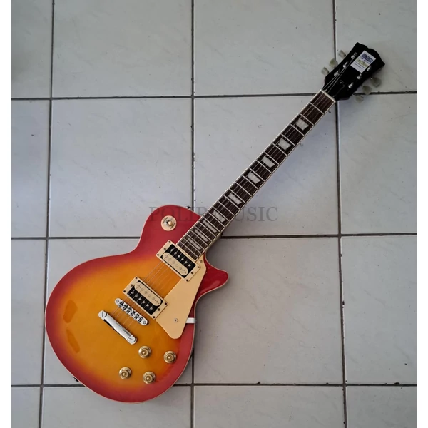 SX EC3D Cherry Sunburst elektromos gitár (Használt cikkek)