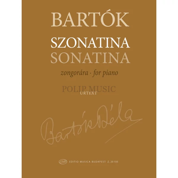 Bartók Béla  Szonatina Urtext BB 69 (1915)