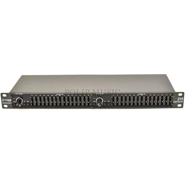 Thunder EQ215, 2×15 sávos sztereó equalizer